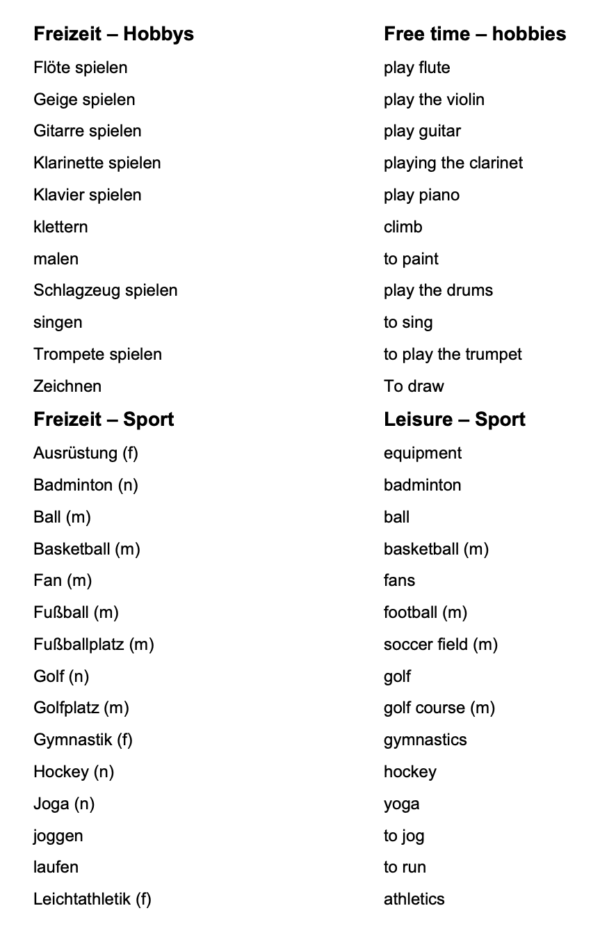 German_Vocabulary with more phrases